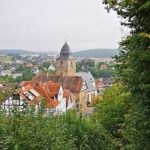 Blick vom Burgberg in Naumburg
